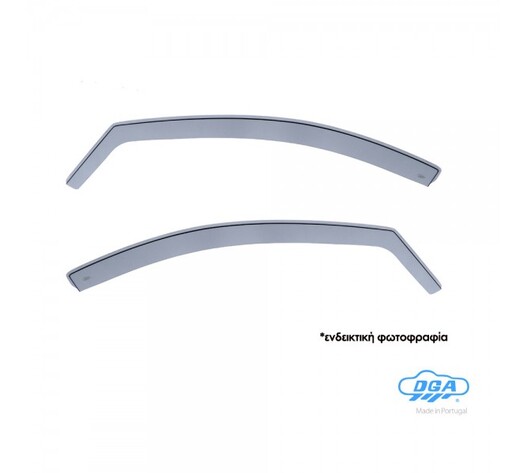 ΖΕΥΓΑΡΙ ΜΠΡΟΣΤΙΝΟΙ ΑΝΕΜΟΘΡΑΥΣΤΕΣ ΓΙΑ VOLVO XC40 5D 2018+ ΑΠΟ ΕΥΚΑΜΠΤΟ ΧΥΤΟ ΑΚΡΥΛΙΚΟ ΓΥΑΛΙ (CAST ACRYLIC GLASS) DGA - 2 ΤΕΜ.