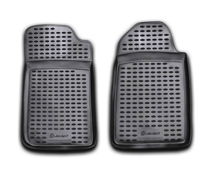 ΠΑΤΑΚΙΑ ΣΕ ΣΚΑΦΗ TPE ΛΑΣΤΙΧΟ ΓΙΑ RENAULT KANGOO 1998-2013  ΣΕ ΑΝΘΡΑΚΙ ΣΚΟΥΡΟ ΓΚΡΙ ΧΡΩΜΑ NOVLINE - 2 ΤΕΜ.