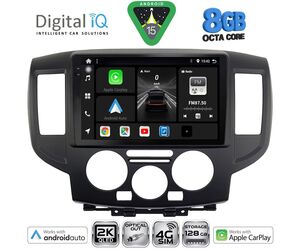 DIGITAL IQ BXK 20458BL_CPAA (9inc) MULTIMEDIA TABLET for NISSAN NV 200 mod. 2009-2020 (BLACK)