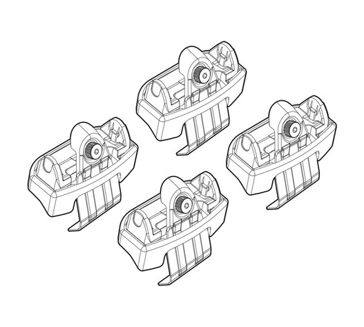 ΑΚΡΑ ΓΙΑ ΜΠΑΡΕΣ NORDRIVE ΓΙΑ FORD EDGE 07/16+ KIT