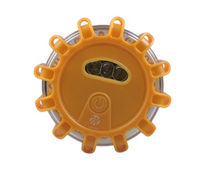 ΦΩΣ ΑΣΦΑΛΕΙΑΣ ΕΚΤΑΚΤΗΣ ΑΝΑΓΚΗΣ 100x100x35mm ΜΕ 15LED (3 ΛΕΥΚΟ +12 ΠΟΡΤΟΚΑΛΙ)  5 ΧΡΗΣΕΩΝ 1ΤΕΜ. M-TECH