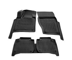 Race Axion - Πατάκια Για Porsche Cayenne (92A) 2010-2017 5πορτο Λάστιχο Σκαφάκια Προστατευτικά Με Κουμπώματα για Επιβατικά Αυτοκίνητα - 5 τεμ. (5024195/ST)