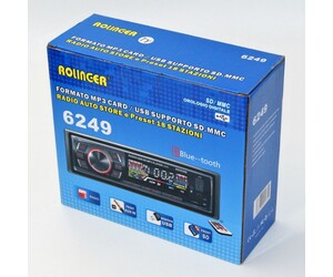 ΗΧΟΣΥΣΤΗΜΑ ΑΥΤΟΚΙΝΗΤΟΥ UNIVERSAL 1DIN RLG-6249