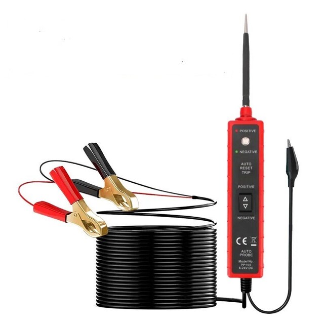 TESTER ΕΛΕΓΚΤΗΣ ΚΥΚΛΩΜΑΤΩΝ ΑΥΤΟΚΙΝΗΤΟΥ 6-24V RLG-927