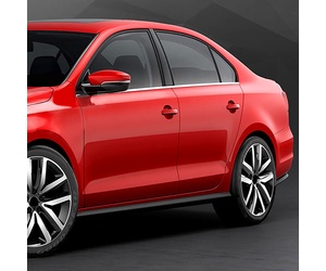 TRIM  ΠΑΡΑΘΥΡΩΝ ΑΥΤΟΚΟΛΛΗΤΑ ΧΡΩΜΙΟΥ 6ΤΕΜ. ΓΙΑ VW JETTA 4D 2011+