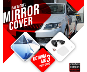 Καπάκια καθρεφτών batman - Skoda Octavia MK3 2013-2020