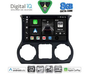 DIGITAL IQ BXK 20295_CPAA (10inc) MULTIMEDIA TABLET for JEEP WRANGLER  mod. 2011-2014