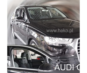 ΑΝΕΜΟΘΡΑΥΣΤΕΣ ΓΙΑ AUDI Q7 II 5D 2015-2021 ΖΕΥΓΑΡΙ ΑΠΟ ΕΥΚΑΜΠΤΟ ΦΙΜΕ ΠΛΑΣΤΙΚΟ HEKO - 2 ΤΕΜ.