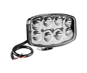 ΠΡΟΒΟΛΕΑΣ PLUTON NIX 10-30V 18CREE LED 64W 6500lm ΚΑΡΦΙ ΜΕ NEON ΘΕΣΕΩΣ 245x170x89mm 1ΤΕΜ.