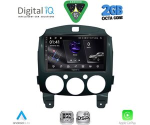 DIGITAL IQ RSF 4361_CPA (9inc) MULTIMEDIA TABLET for MAZDA 2  mod. 2007-2014