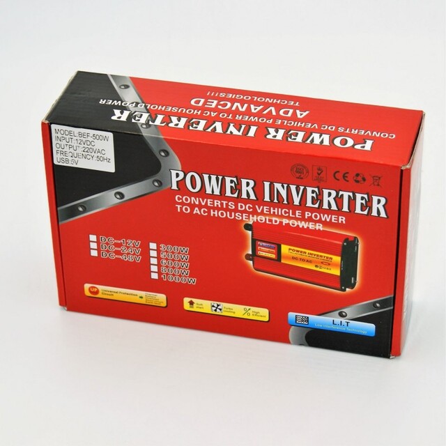 ΜΕΤΑΤΡΟΠΕΑΣ ΡΕΥΜΑΤΟΣ MODIFIED INVERTER 500W AU-UP-8247