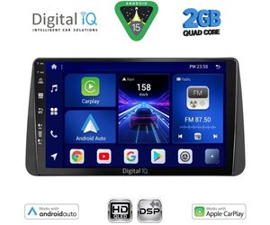 DIGITAL IQ BXC 3149_CPAA DASH (9inc) MULTIMEDIA TABLET for FIAT TIPO mod. 2018-2023