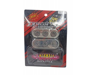 XENON STROBE LAMP ΜΠΛΕ ΣΕΤ 2ΤΜΧ SQ-813