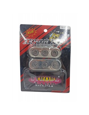 XENON STROBE LAMP ΜΠΛΕ ΣΕΤ 2ΤΜΧ SQ-813