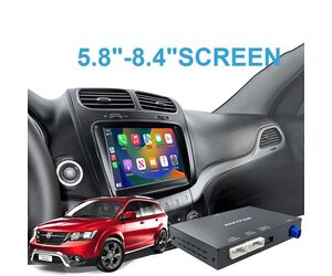 DIGITAL IQ FT 201Q CPA (WIRELESS CARPLAY / ANDROID AUTO BOX with 2 CAMERA IN for FIAT FREEMONT mod. 2013-2018 with 5.8'' - 8.4'' screen)