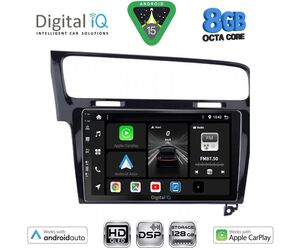 DIGITAL IQ BXF 7747BL_CPAA (10inc) MULTIMEDIA TABLET for VW GOLF 7 mod. 2013-2020