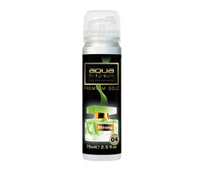 Aqua - ΑΡΩΜΑΤΙΚΟ ΑΥΤΟΚΙΝΗΤΟΥ ΣΕ ΣΠΡΕΙ (SPRAY) ΜΕ ΑΡΩΜΑ STRONG PREMIUM GOLD SERIES 75ml AQUA - 1 TEM. (10-781/AQ)