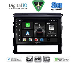 DIGITAL IQ BXF 7725_CPAA (9inc) MULTIMEDIA TABLET for TOYOTA LANDCRUISER mod. 2016-2019