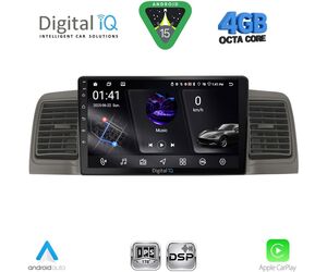 DIGITAL IQ RSG 6712GR_CPA (9inc) MULTIMEDIA TABLET for TOYOTA COROLLA mod. 2001-2006 (GREY)