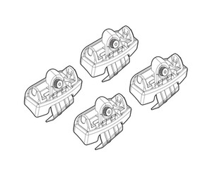 ΑΚΡΑ ΓΙΑ ΜΠΑΡΕΣ NORDRIVE ΓΙΑ ALFA ROMEO GIULIA 6/16+ KIT