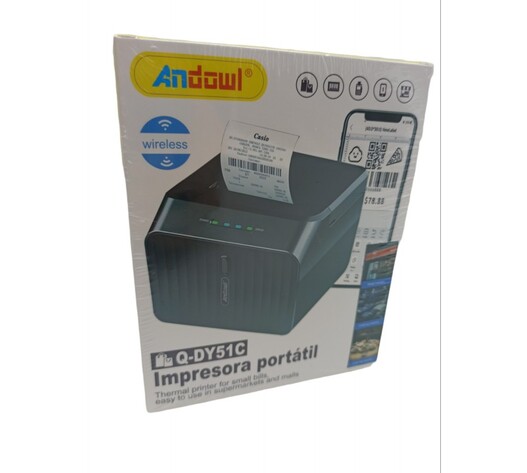 ΦΟΡΗΤΟΣ ΘΕΡΜΙΚΟΣ ΕΚΤΥΠΩΤΗΣ ANDOWL Q-DY51C
