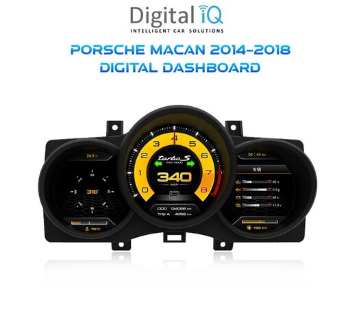 DIGITAL IQ DDD 635_DC (12.3in) DIGITAL CLUSTER for PORSCHE MACAN - BOXSTER mod. 2016-2022