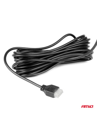 Amio - ΣΥΣΤΗΜΑ ΠΑΡΚΑΡΙΣΜΑΤΟΣ TRUCK/ΦΟΡΤΗΓΟΥ 12V ΜΕ 8 ΑΙΣΘΗΤΗΡΕΣ ΣΕ ΜΑΥΡΟ ΧΡΩΜΑ 19 mm ΚΑΙ ΟΘΟΝΗ ΨΗΦΙΑΚΗ 3D LED - 1 ΤΕΜ. (03195/AM)
