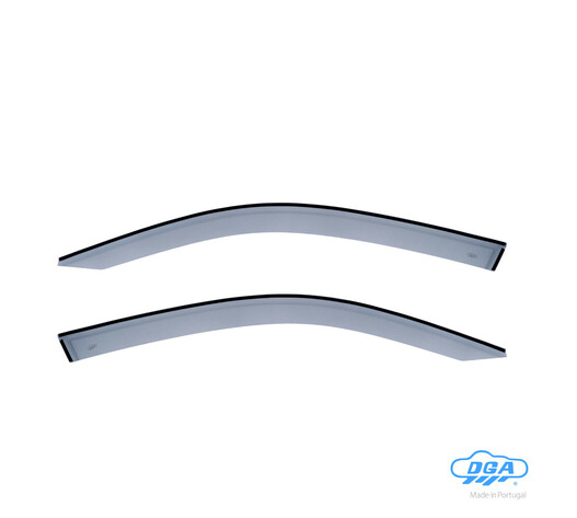 ΖΕΥΓΑΡΙ ΜΠΡΟΣΤΙΝΟΙ ΑΝΕΜΟΘΡΑΥΣΤΕΣ ΓΙΑ FORD TRANSIT CONNECT / TOURNEO II 2D/5D 2014+ ΕΞΩΤΕΡΙΚΟΙ ΑΥΤΟΚΟΛΛΗΤΟΙ ΑΠΟ ΕΥΚΑΜΠΤΟ ΧΥΤΟ ΑΚΡΥΛΙΚΟ ΓΥΑΛΙ  (CAST ACRYLIC GLASS) DGA - 2 ΤΕΜ.