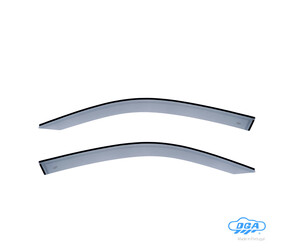 ΖΕΥΓΑΡΙ ΜΠΡΟΣΤΙΝΟΙ ΑΝΕΜΟΘΡΑΥΣΤΕΣ ΓΙΑ FORD TRANSIT CONNECT / TOURNEO II 2D/5D 2014+ ΕΞΩΤΕΡΙΚΟΙ ΑΥΤΟΚΟΛΛΗΤΟΙ ΑΠΟ ΕΥΚΑΜΠΤΟ ΧΥΤΟ ΑΚΡΥΛΙΚΟ ΓΥΑΛΙ  (CAST ACRYLIC GLASS) DGA - 2 ΤΕΜ.