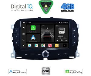 DIGITAL IQ BXF 698_CPAA (7" DVD) MULTIMEDIA SYSTEM for FIAT 500 mod. 2016-2025