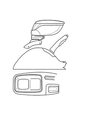 Βάση αντάπτορας τεμπέλη για PEUGEOT 206 09/98>12/08 -  Lampa - 1 τεμ.