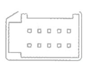 AUDI A4 02-08 ΠΟΛΛΑΠΛΟΣ 10PIN ΔΙΑΚ.ΠΑΡΑΘ. orig.8E0959851B