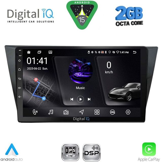 DIGITAL IQ RSF 4761_CPA (10inc) MULTIMEDIA TABLET for VW TIGUAN mod. 2016-2024