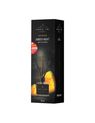 ΑΡΩΜΑΤΙΚΟ ΧΩΡΟΥ 100ml ΜΕ STICKS - AMBER NIGHT