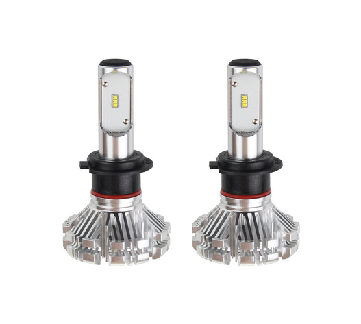 Amio - Λαμπτήρες SX SERIES τύπου H7 τάση λειτουργίας 6/12V απόδοσης 40W 6000K 3200lm με ενσωματωμένη ψύκτρα για Επιβατικά Αυτοκίνητα και Μοτοσυκλέτες - 2 τεμ. (01063/AM)