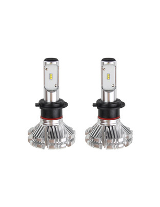 Amio - Λαμπτήρες SX SERIES τύπου H7 τάση λειτουργίας 6/12V απόδοσης 40W 6000K 3200lm με ενσωματωμένη ψύκτρα για Επιβατικά Αυτοκίνητα και Μοτοσυκλέτες - 2 τεμ. (01063/AM)