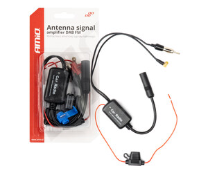 Amio - ΕΝΙΣΧΥΤΗΣ ΣΗΜΑΤΟΣ ΚΕΡΑΙΑΣ 12V - DAB/FM - 1 τεμ. (04134/AM)
