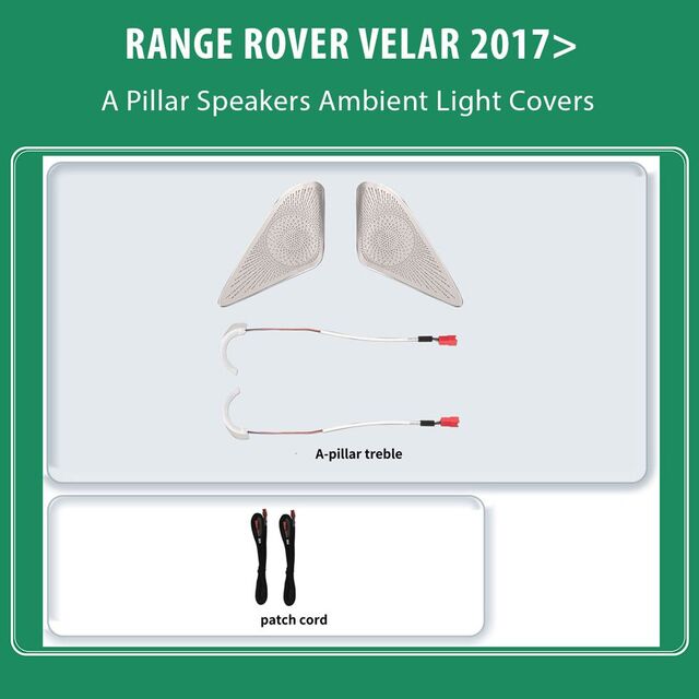 DIQ AMBIENT LR RANGE ROVER VELAR (L560) SPK mod. 2017> (Digital iQ Ambient Light for LAND ROVER RANGE ROVER VELAR (L560) mod. 2017> for Speakers covers)