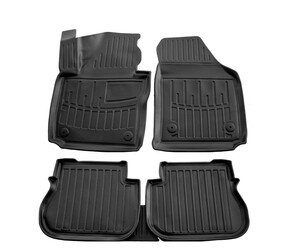 Race Axion - Πατάκια Για VW Caddy III (2K) 2003-2020 4πορτο Λάστιχο Σκαφάκια Προστατευτικά Με Κουμπώματα για Επιβατικά Αυτοκίνητα - 5 τεμ. (5024245/ST)