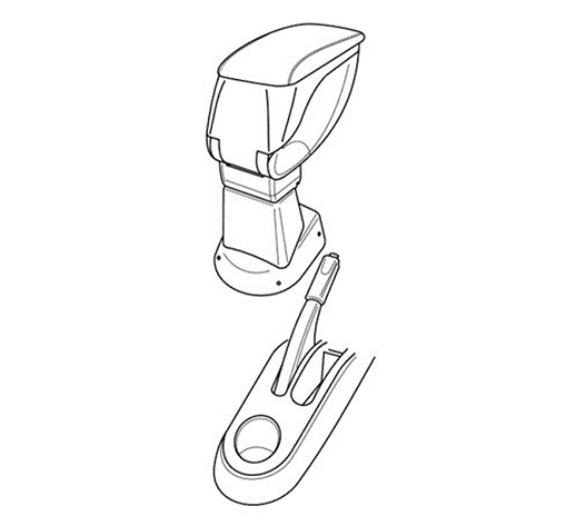 Βάση αντάπτορας τεμπέλη για RENAULT CLIO III 10/05> -  Lampa - 1 τεμ.