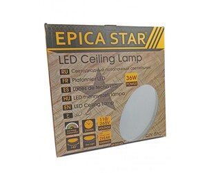 LED ΛΑΜΠΑ ΟΡΟΦΗΣ 36W/Φ45 EPICA STAR EP-50745