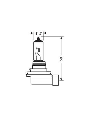 H11 12V 55W PGJ19-2 XENON ICE 5.000K 2ΤΕΜ.