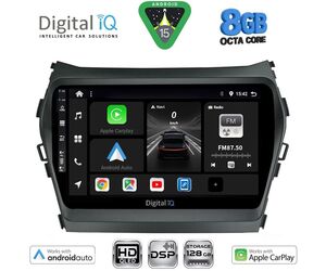 DIGITAL IQ BXF 7238_CPAA (9inc) MULTIMEDIA TABLET for HYUNDAI IX45 - SANTA FE mod. 2013-2017
