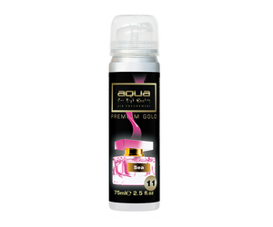 Aqua - ΑΡΩΜΑΤΙΚΟ ΑΥΤΟΚΙΝΗΤΟΥ ΣΕ ΣΠΡΕΙ (SPRAY) ΜΕ ΑΡΩΜΑ SEA PREMIUM GOLD SERIES 75ml AQUA - 1 TEM. (10-805/AQ)