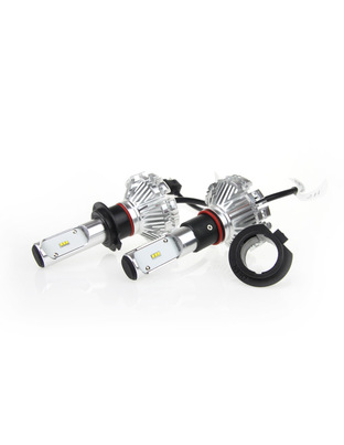 Amio - Λαμπτήρες SX SERIES τύπου H7 τάση λειτουργίας 6/12V απόδοσης 40W 6000K 3200lm με ενσωματωμένη ψύκτρα για Επιβατικά Αυτοκίνητα και Μοτοσυκλέτες - 2 τεμ. (01063/AM)