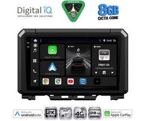 DIGITAL IQ BXK 20679_CPAA (9inc) MULTIMEDIA TABLET for SUZUKI JIMNY mod. 2017-2026