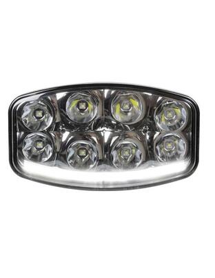 ΠΡΟΒΟΛΕΑΣ PLUTON NIX 10-30V 18CREE LED 64W 6500lm ΚΑΡΦΙ ΜΕ NEON ΘΕΣΕΩΣ 245x170x89mm 1ΤΕΜ.
