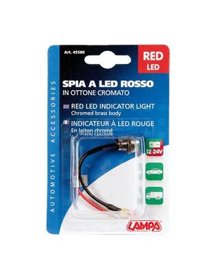 ΛΑΜΠΑΚΙ ΣΥΝΑΓΕΡΜΟΥ 12-24V ΚΟΚΚΙΝΟ 15Α LAMPA  - 1 TEM