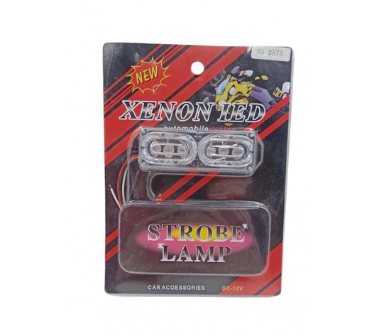 XENON STROBE LAMP ΜΠΛΕ ΣΕΤ 2ΤΜΧ SQ-2575