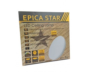 LED ΛΑΜΠΑ ΟΡΟΦΗΣ 24W/Φ35 EPICA STAR EP-50744